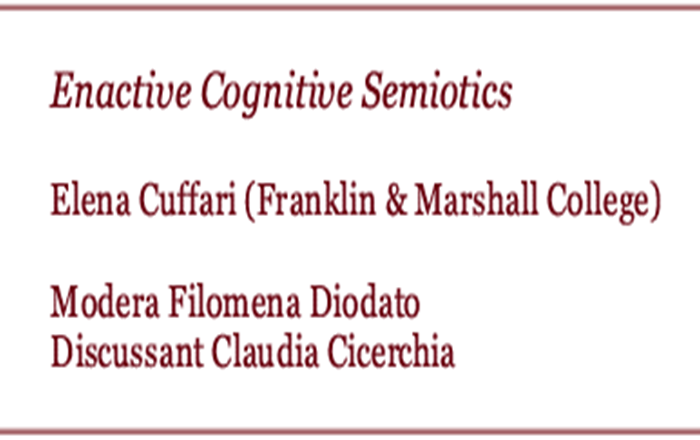 Seminario Elena Cuffari
